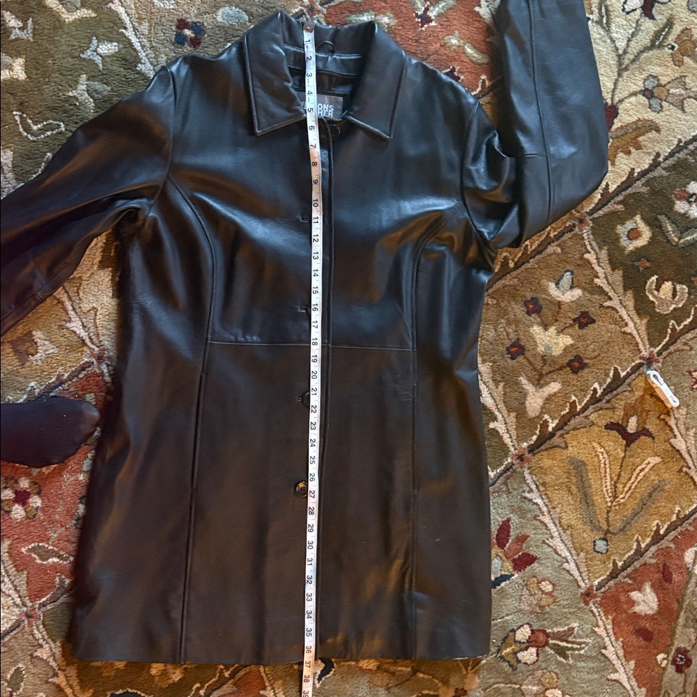 Wilsons Leather Black Jacket - Picture 11 of 12